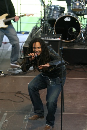 Soundcheck bei Kino im Stadion - Dell�