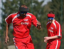Eine sportliche Plattform f�r blinde und sehbehinderte Sportler, die es so europaweit nicht gibt.